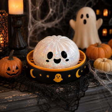 White ghost Halloween Squishy