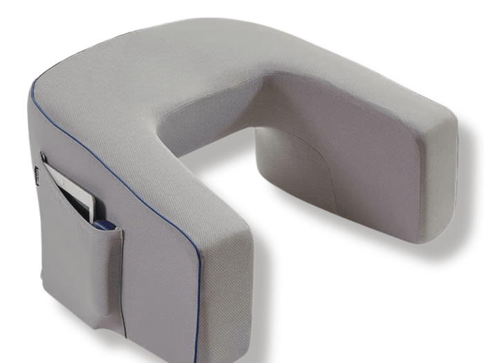 Phone out of the cushions: Lap Desk Pillow