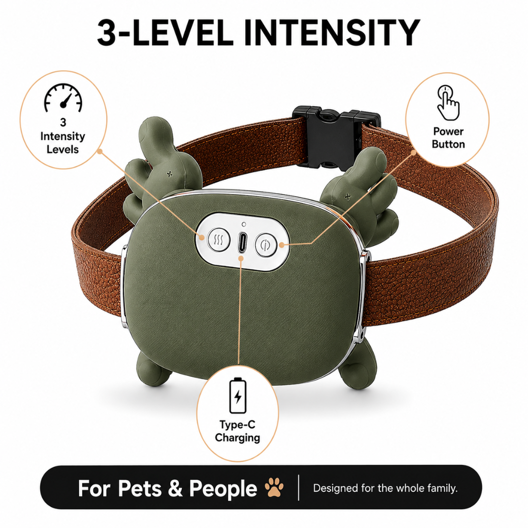 PawEase™ Calming Dog Massager