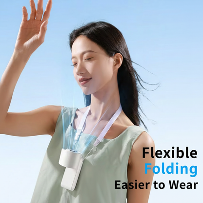 Upgraded Handheld Portable Turbo Fan with Ice Cooler & Variable Speed - image 4