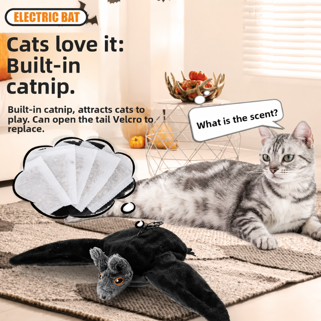 WildWhisker™ Flying Bat Toy - image 3