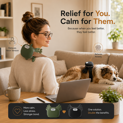 PawEase™ Calming Dog Massager