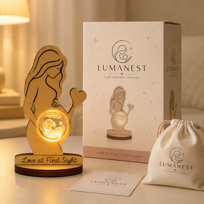 LumaNest™ Personalized Crystal Lamp