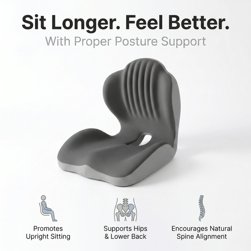 Ergonomic Back Support Seat Cushion - image 2