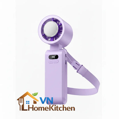 Upgraded Handheld Portable Turbo Fan with Ice Cooler & Variable Speed - image 11